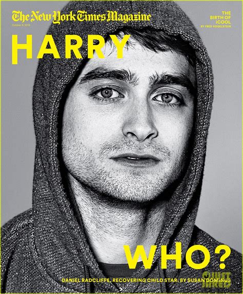 Daniel Radcliffe Talks Moving Past Harry Potter In NY Times Photo Daniel