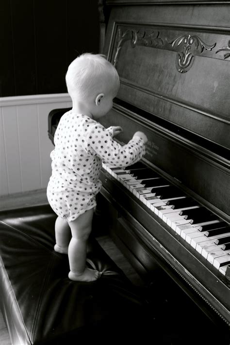 Baby Playing Piano Christina Lusk Flickr