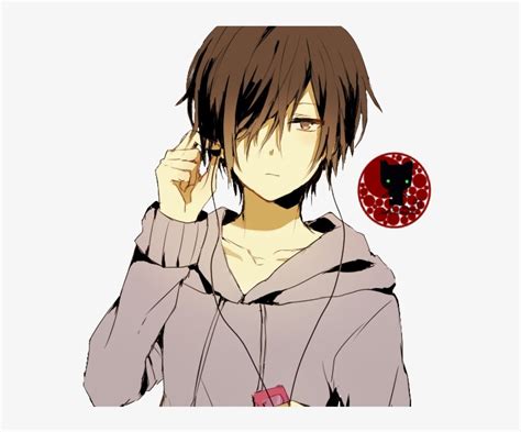Manga Boy Png File Anime Boy Headphones 600x600 Png Download Pngkit