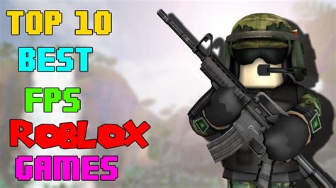 Top 10 Best Fps Roblox Games 2016 Youtube