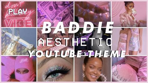 Baddie Aesthetic Youtube Channel Theme Intro And Outro Template