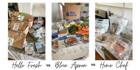 Hello Fresh Vs Blue Apron Vs Home Chef Review • Kath Eats