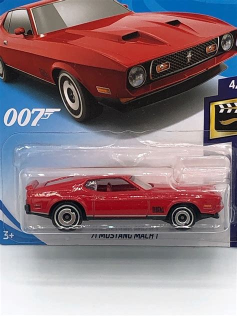 Hot Wheels 007 Diamonds Are Forever 71 Mustang Mach 1 MercadoLibre