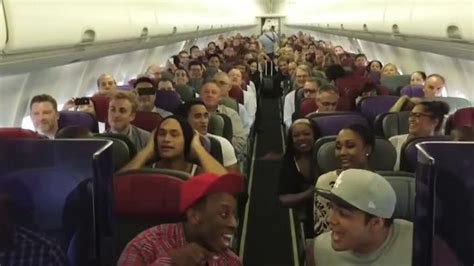 Virgin Passengers Were Treated To An Impromptu Performance By The Cast