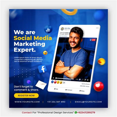 Creative Concept Social Media Instagram Post For Digital Marketing
