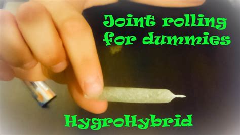 How To Roll Joints Made Easy Youtube