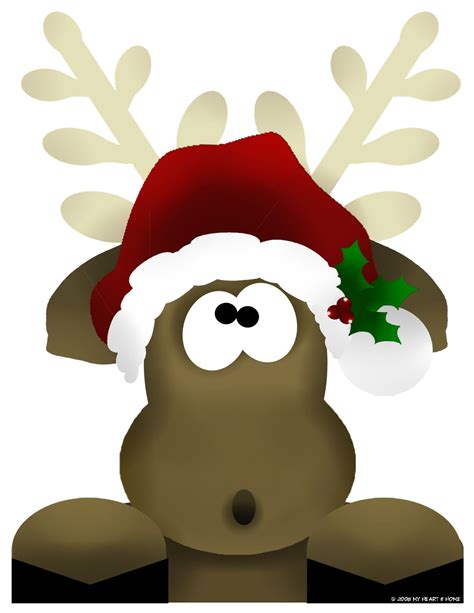 Pin The Nose On Rudolph Printable Free