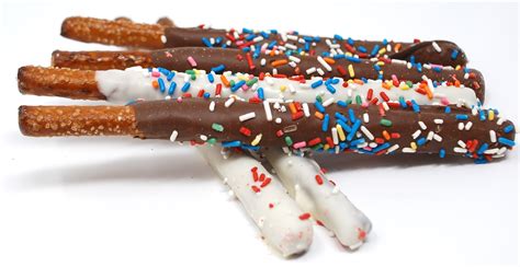 Chocolate Covered Large Pretzel Rods 8 Pretzels