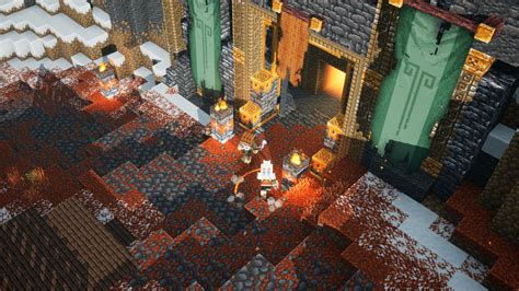 Minecraft Dungeons Howling Peaks Dlc Features Release Date And