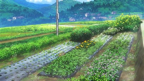 Hd Wallpaper Non Non Biyori Landscape Anime Plants Wallpaper Flare