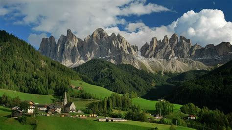 Dolomites Mountains Italy Wallpapers And Images Wallpapers Pictures Photos