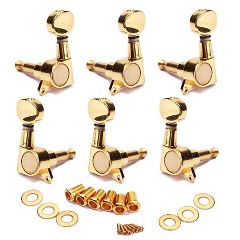 Electric Acoustic Guitar String Tuning Pegs Keys Tuners Machine Heads