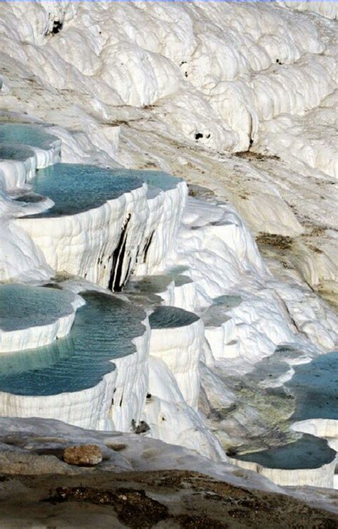 Natural Rock Pools Of Pamukkale With Images Rock Pools Natural Rock Nature Design