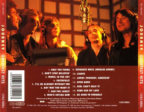 Journey Greatest Hits 1988 ~ Mail 4 Metalblogspot