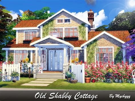 Old Shabby Cottage By Mychqqq At Tsr Sims 4 Updates