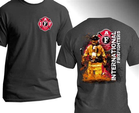 Firefighter Shirts Custom Fire Dept Artwork