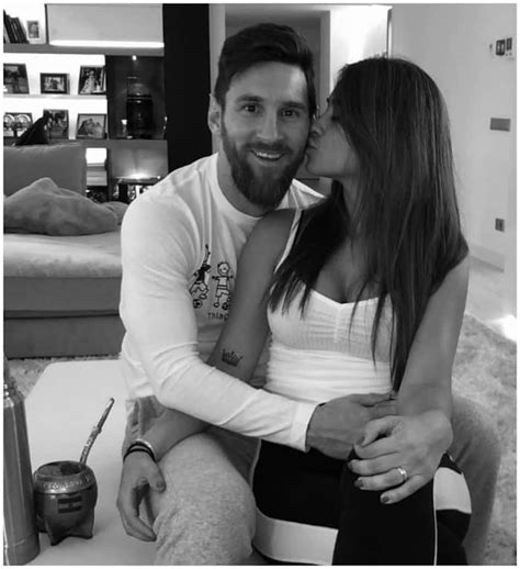 lionel messi and his wife antonela roccuzzo a match made in heaven see pictures