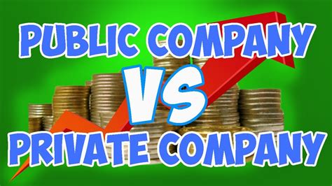 Public Vs Private Companies Whats The Difference Between A Public