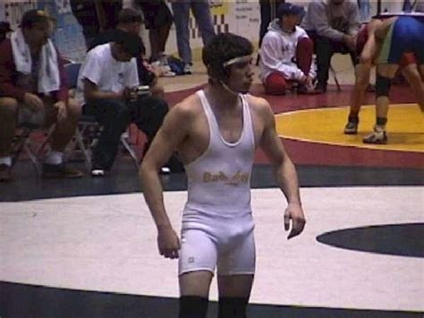 Lads In Their Lycra Skins College Wrestler Shows His Muscle