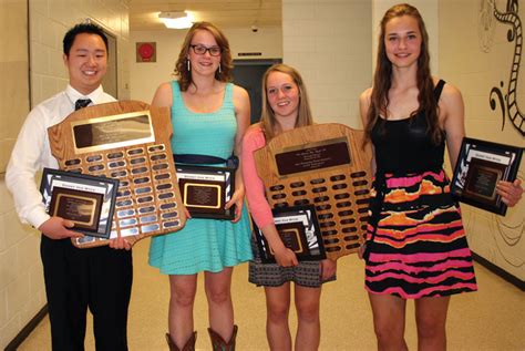 Fp Walshe Names Outstanding Students