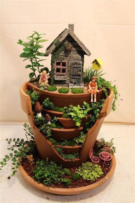 52 Lovely And Magical Miniature Fairy Garden Ideas