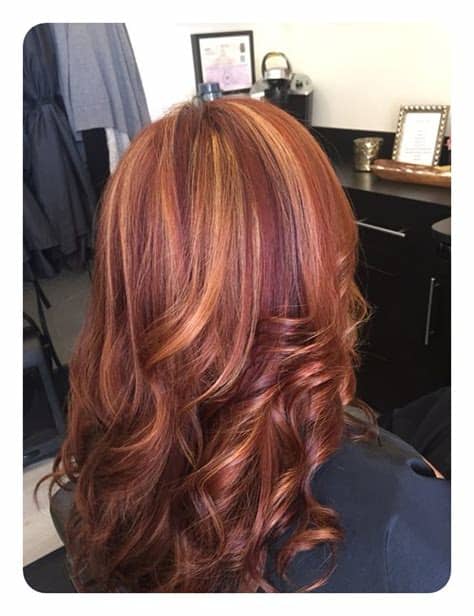 Red highlights look great no matter your hair is dark or light brown. 72 Stunning Red Hair Color Ideas With Highlights