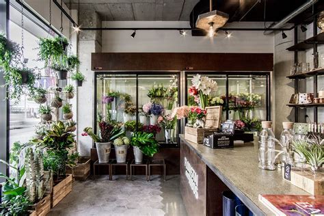 Flower Shop Interior And Furniture Design