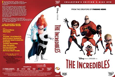 The Incredibles Movie Dvd Custom Covers 631incredibles Dvd Covers