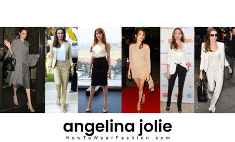 Angelina Jolie Simple Allure Howtowear Fashion
