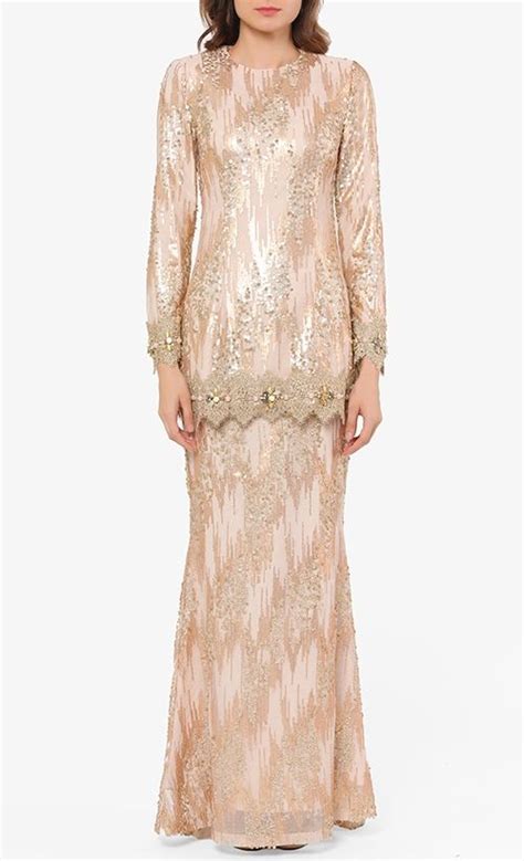 In these page, we also have variety of images available. Loreeta Modern Baju Kurung Set in Gold Cream | FashionValet