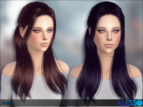 Nana Hair By Alesso At Tsr Sims 4 Updates