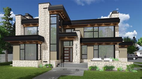 With free support and additional projects, such as the quantitative electric, hydraulic budget. Impeccable Modern House Plan - 81687AB | Architectural Designs - House Plans