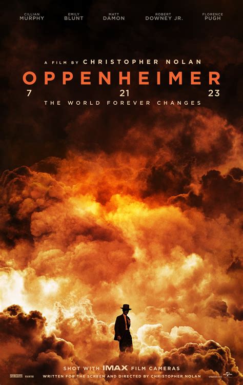 Rotten Tomatoes On Twitter The First Poster For Christopher Nolan S Oppenheimer In Theaters