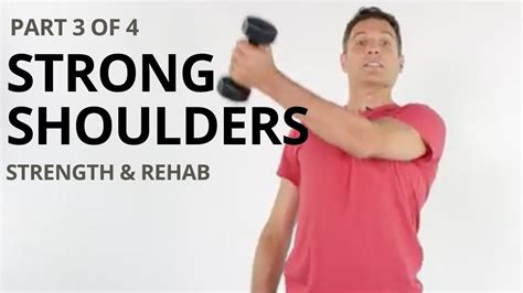 Strong Shoulders 3 Of 4 For Scapular Stabilization Rotator Cuff And