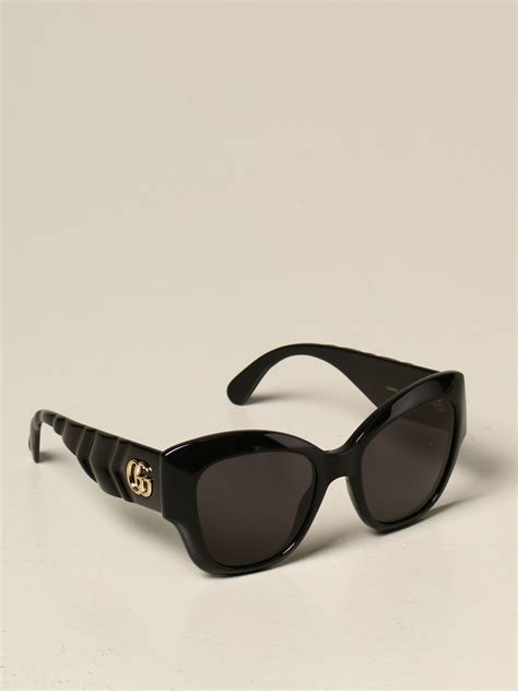 gucci sunglasses in acetate with gg logo modesens