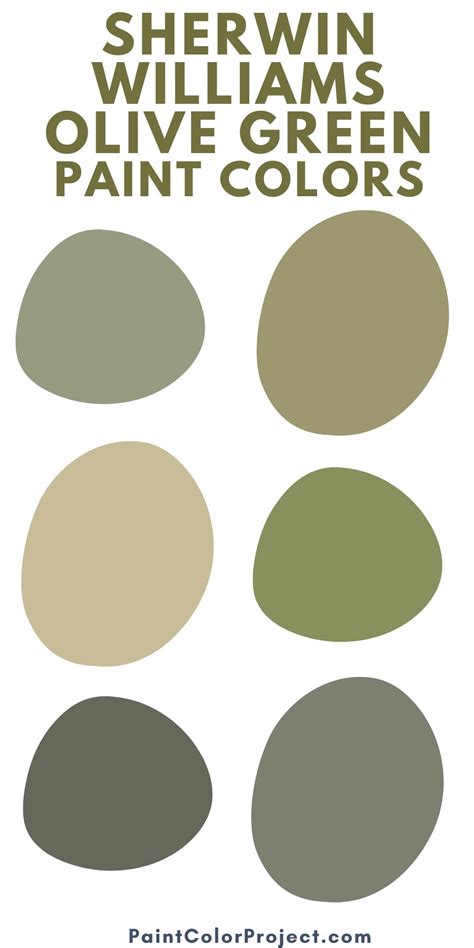 The 11 Best Sherwin Williams Olive Green Paint Colors The Paint Color