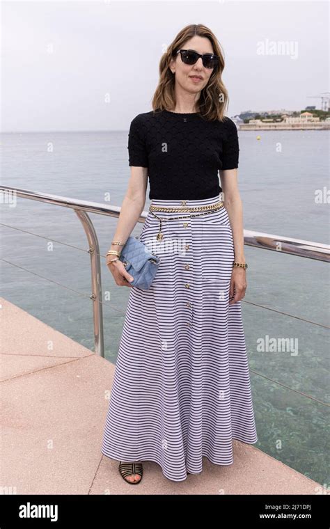 Sofia Coppola Poses Before The Runway Of Chanel Cruise Collection 2022