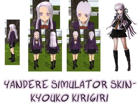 Yandere Simulator Kyouko Kirigiri Skin By Imaginaryalchemist On Deviantart