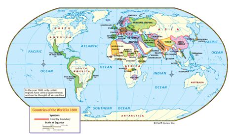 World In 1600