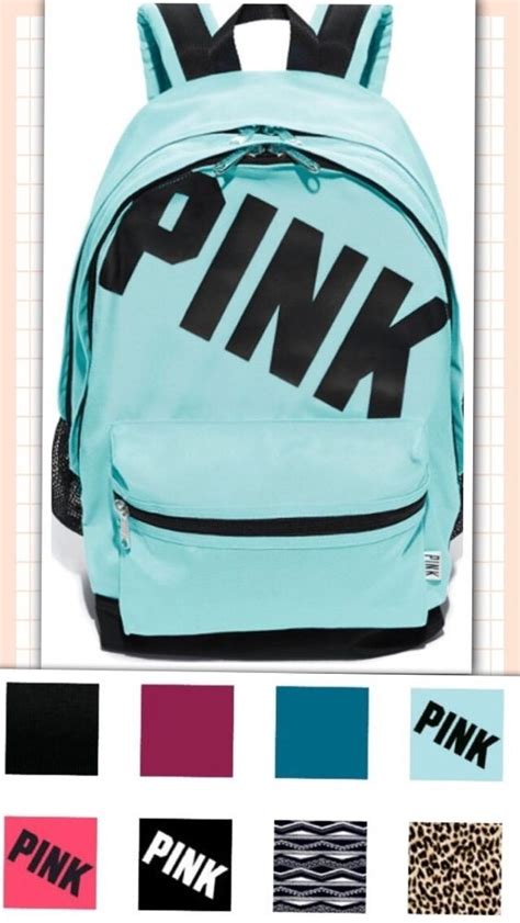 Victorias Secret Pink Campus Backpack Bookbag Fast Free Ship Nwt In