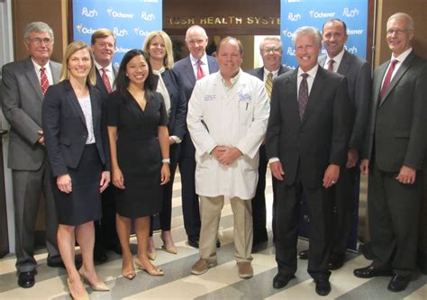 Rush Health Systems And Ochsner Health System Announce Strategic