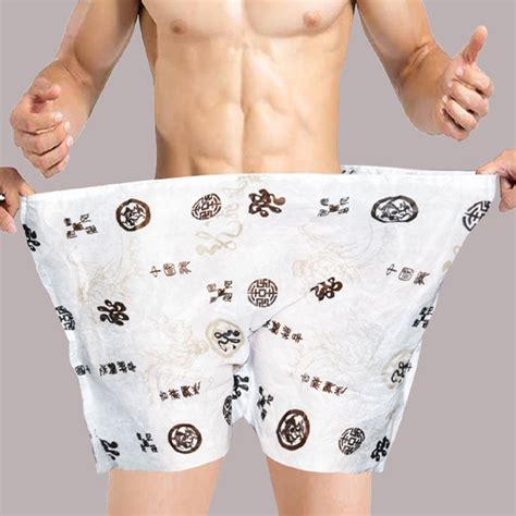 2019 wholesale mens underwear boxers non woven disposable sauna shorts underwear men massage spa