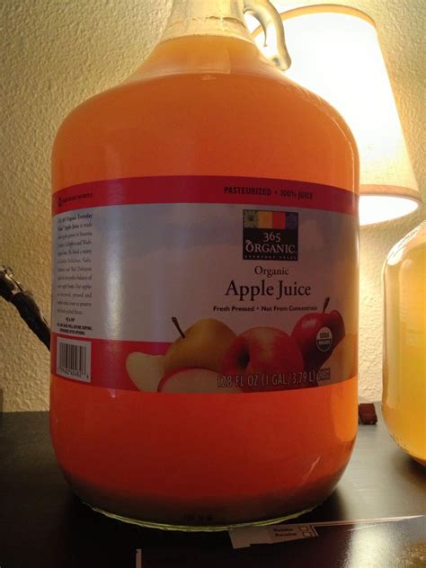 Rated 2.0 out of 5. Organic hard cider using Whole Foods 1gal "carboy" apple ...
