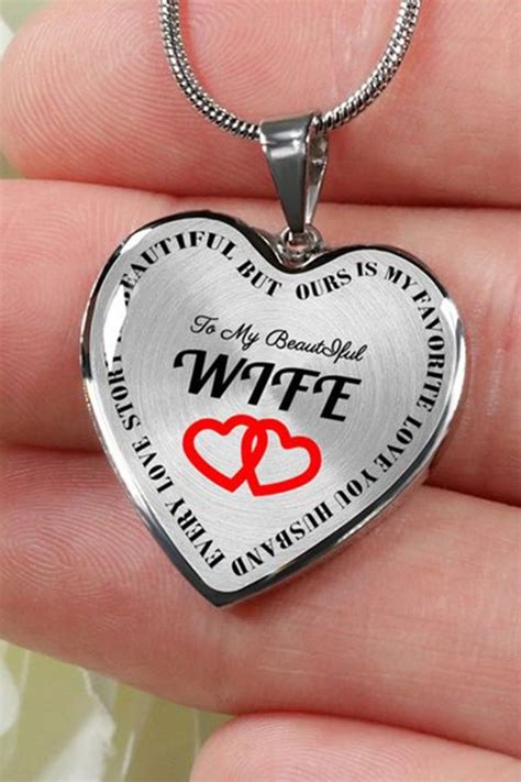 Looking for a new idea? Beautiful To My Wife Necklace From Husband - Best Gift for ...