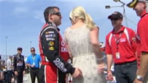 Tony Stewart Grabs Tush Of Rivals Wife Cnn Video