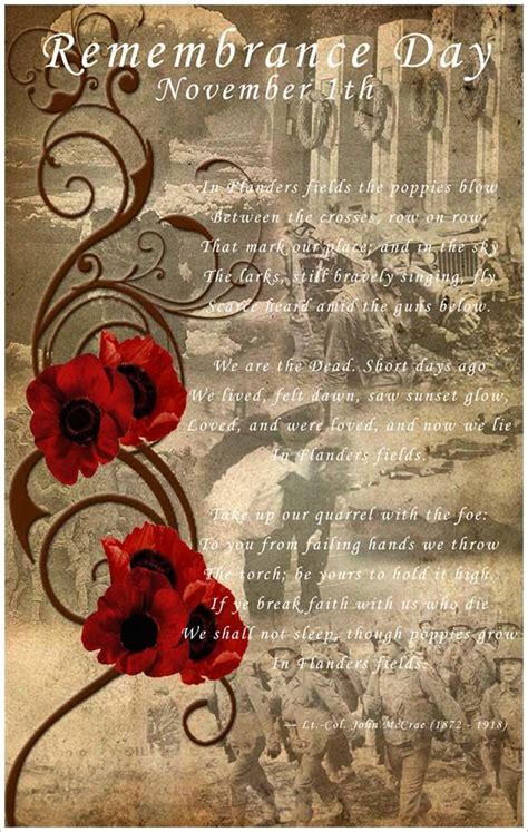 36 Best Holidayremembrance Day Images On Pinterest Flanders Field