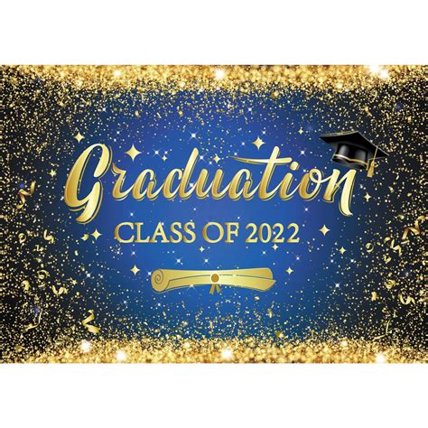 Buy Livucee 7x5ft Polyester Fabric Congrats Graduation Photography