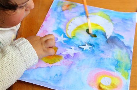 Técnicas De Acuarela Para Niños Art For Kids Crafts Montessori 2