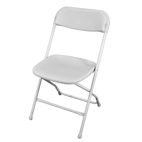 Getting ideas to choose very functional and stylish folding chair. Plastic Folding Chair White | 1st Class Party and Events ...