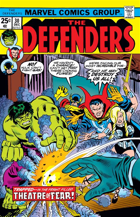 Defenders 1972 30 Comic Issues Marvel
